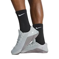 Nike Cushioned Plus Everyday Unisex Adult 6 Pair Crew Socks