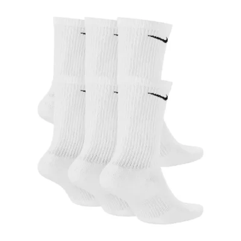 Nike Everyday Plus Cushioned Unisex 6 Pair Crew Socks