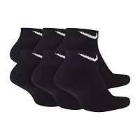 Nike Everyday Plus Cushioned Unisex Adult Breathable Multi-Pack 6 Pair Low Cut Socks