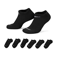 Nike Everyday Plus Cushioned Unisex Adult Multi-Pack Pair No Show Socks