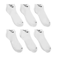 Nike Everyday Plus Cushioned Unisex Adult Breathable Multi-Pack 6 Pair Low Cut Socks