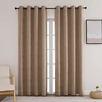 Regal Home Constance Grommet Top Blackout Single Curtain Panel