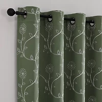 Regal Home Constance Grommet Top Blackout Single Curtain Panel