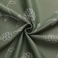 Regal Home Constance Grommet Top Blackout Single Curtain Panel