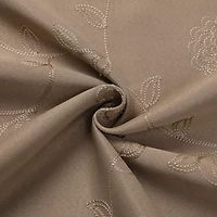 Regal Home Constance Grommet Top Blackout Single Curtain Panel