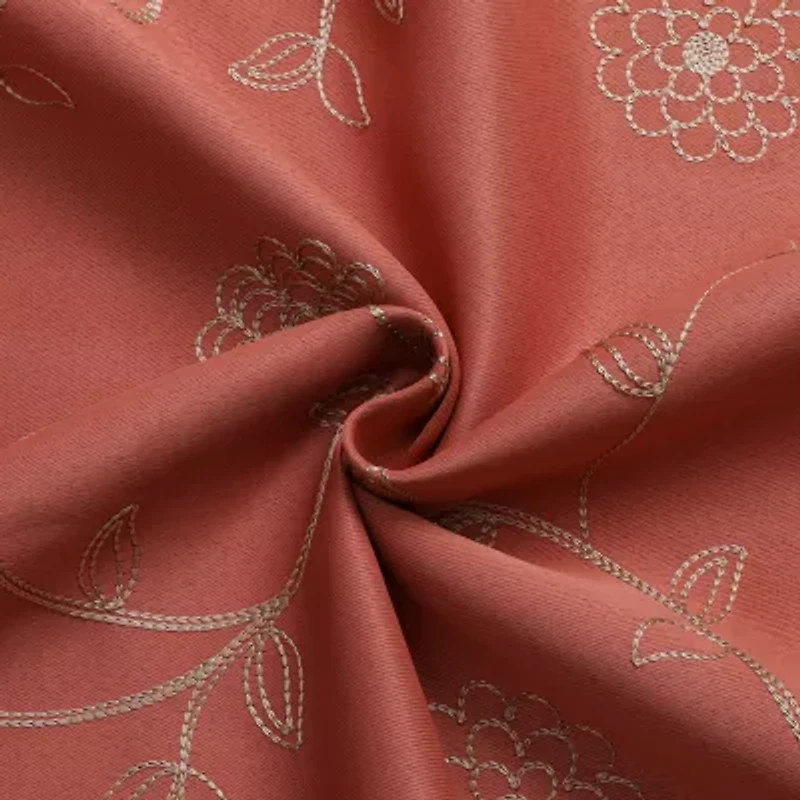 Regal Home Constance Grommet Top Blackout Single Curtain Panel