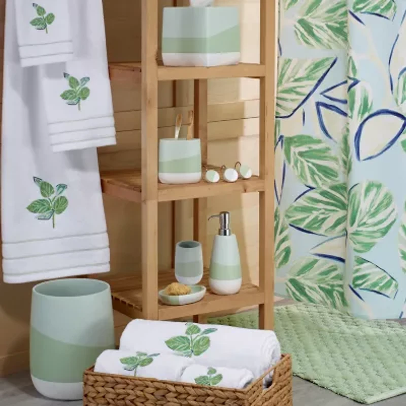 Nicole Miller Tropiluxe Trash Can