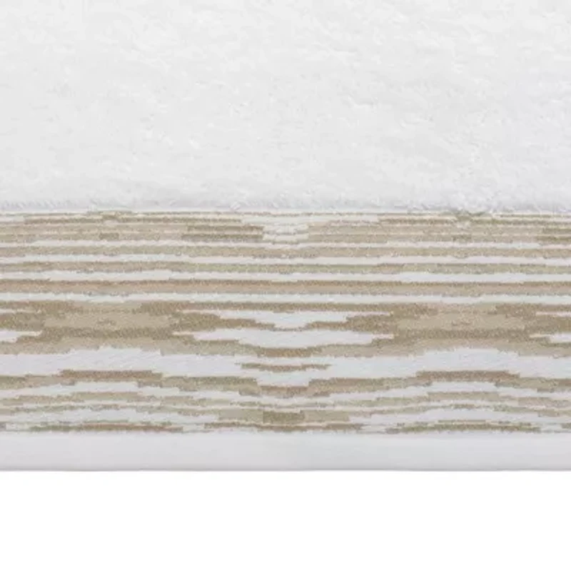 Nicole Miller Sydney 2-pc. Geo Linear Bath Towel