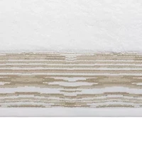 Nicole Miller Sydney 2-pc. Geo Linear Bath Towel