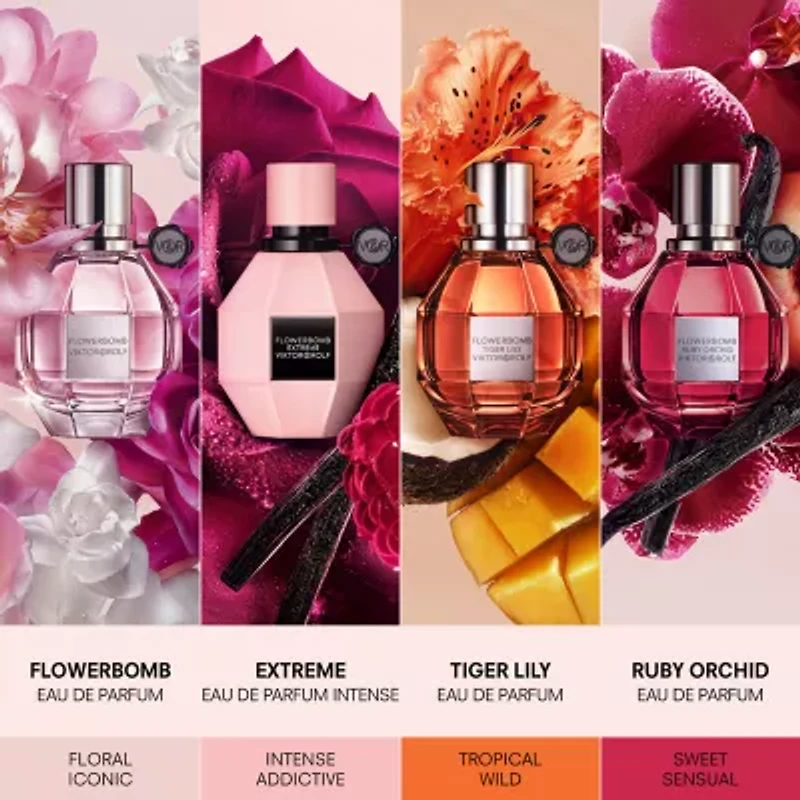 Viktor & Rolf Flowerbomb Eau De Parfum 3-Pc Gift Set ($214 Value)