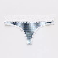 Arizona Body Cotton with Lace Thong