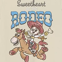Little & Big Kid Girls Crew Neck Short Sleeve Regular Fit Toy Story Graphic T-Shirt