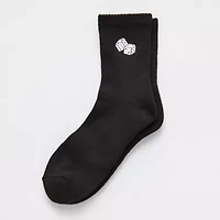 Arizona Embroidered Mens 1 Pair Crew Socks