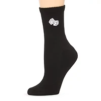 Arizona Embroidered Mens 1 Pair Crew Socks