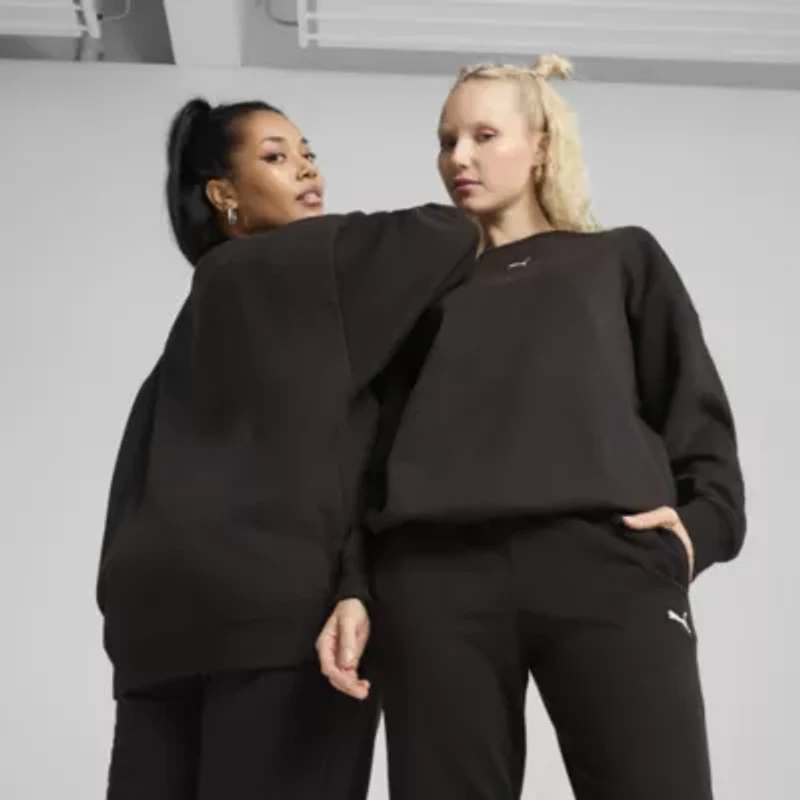 Puma Womens Essential Small Logo Crew Neck Sweatshirt