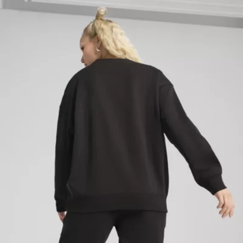 Puma Womens Essential Small Logo Crew Neck Sweatshirt