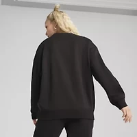 Puma Womens Essential Small Logo Crew Neck Sweatshirt