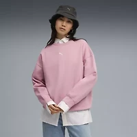 Puma Womens Essential Small Logo Crew Neck Sweatshirt