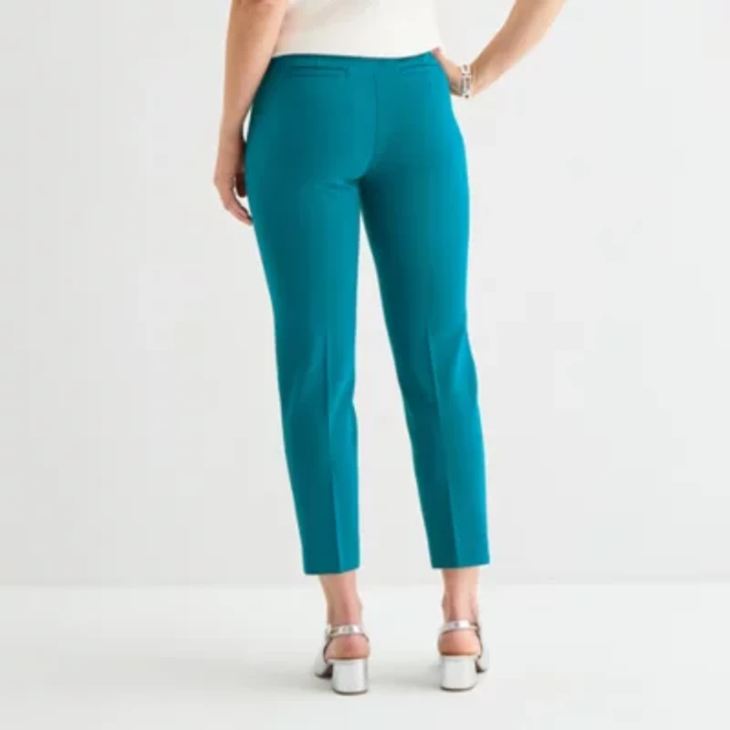 Liz Claiborne Emma Ponte Womens Ankle Pant