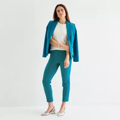 Liz Claiborne Emma Ponte Womens Ankle Pant