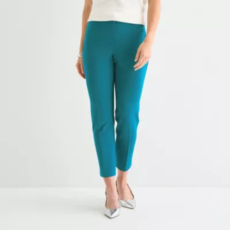 Liz Claiborne Emma Ponte Womens Ankle Pant