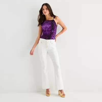 Bold Elements Womens High Rise Flare Leg Jean