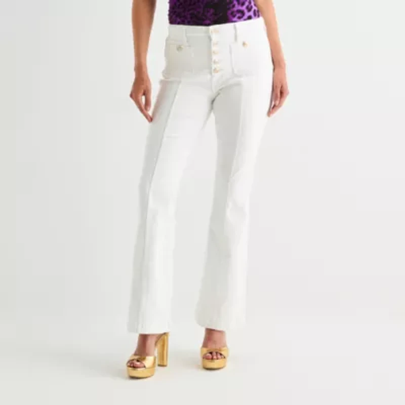 Bold Elements Womens High Rise Flare Leg Jean