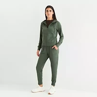 Xersion Everyday Womens Long Sleeve Zipper Active Hoodie