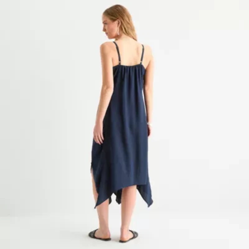 a.n.a Womens Sleeveless Maxi Dress