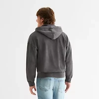 Arizona Mens Super Soft Zip Up Fleece Hoodie