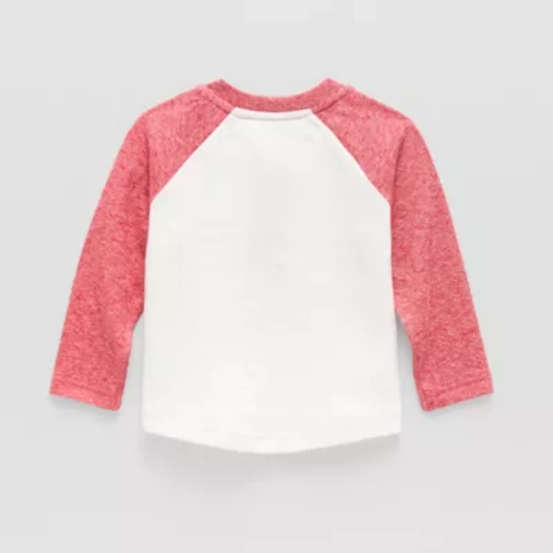 Okie Dokie Baby Boys Long Sleeve Regular Fit Henley Shirt