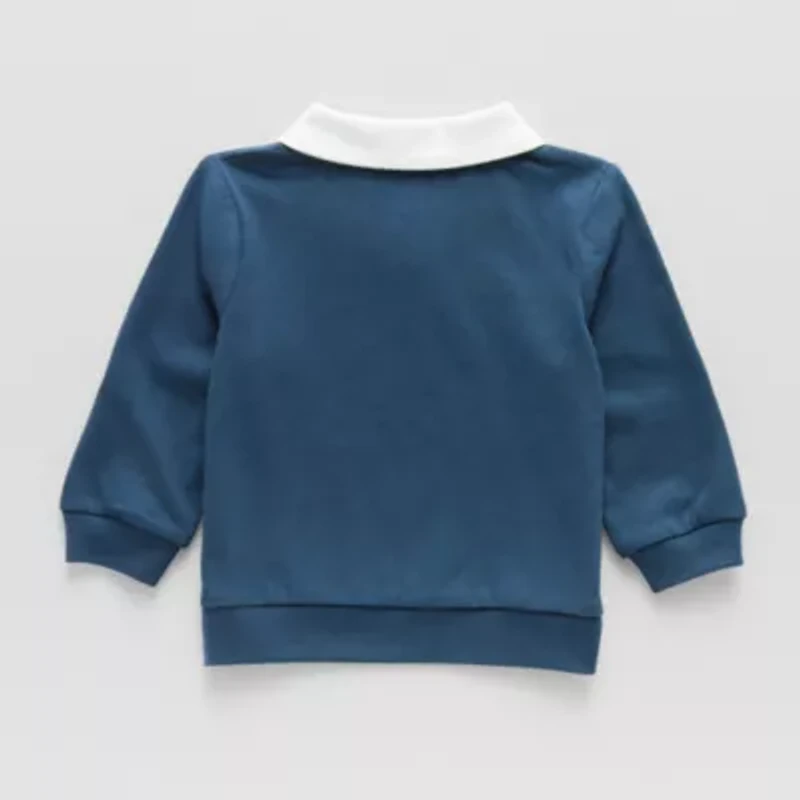 Okie Dokie Baby Boys Long Sleeve Sweatshirt