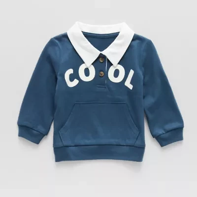 Okie Dokie Baby Boys Long Sleeve Sweatshirt