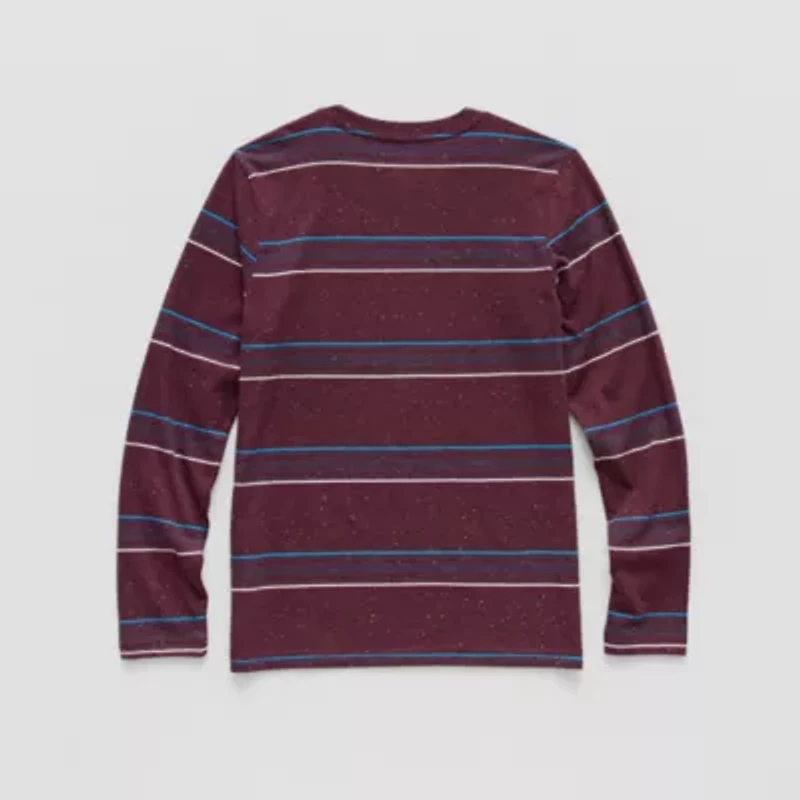 Thereabouts Little & Big Kid Boys Crew Neck Long Sleeve T-Shirt