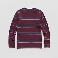 Thereabouts Little & Big Kid Boys Crew Neck Long Sleeve T-Shirt