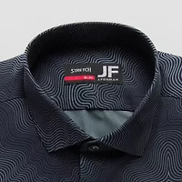 J. Ferrar Slim 360 Stretch Performance Mens Regular Fit Wrinkle Free Long Sleeve Dress Shirt