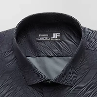 J. Ferrar Big And Tall 360 Stretch Performance Mens Regular Fit Wrinkle Free Long Sleeve Dress Shirt