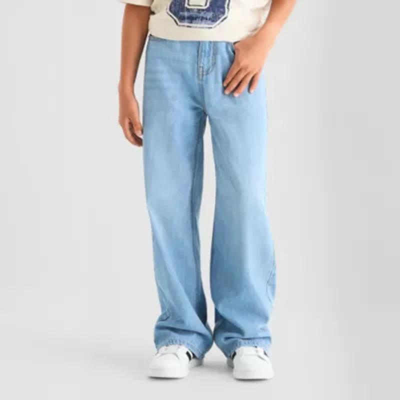 Thereabouts Little & Big Kid Boys Adjustable Waist Baggy Fit Jean