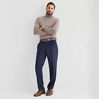 Stafford Mens Turtleneck Long Sleeve Pullover Sweater