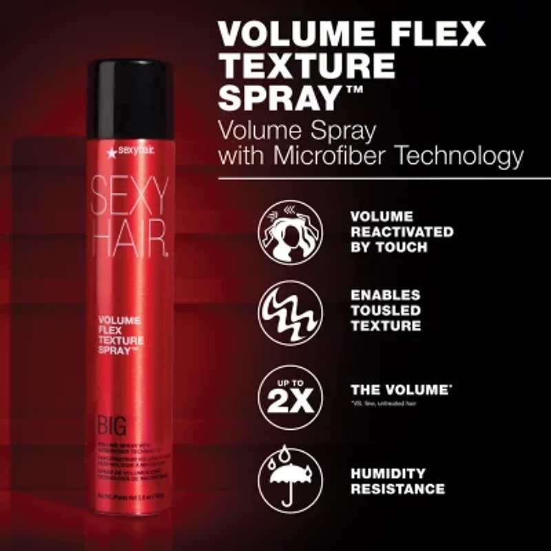 Sexy Hair Volume Flexible Texture Hair Spray 5.8 oz.