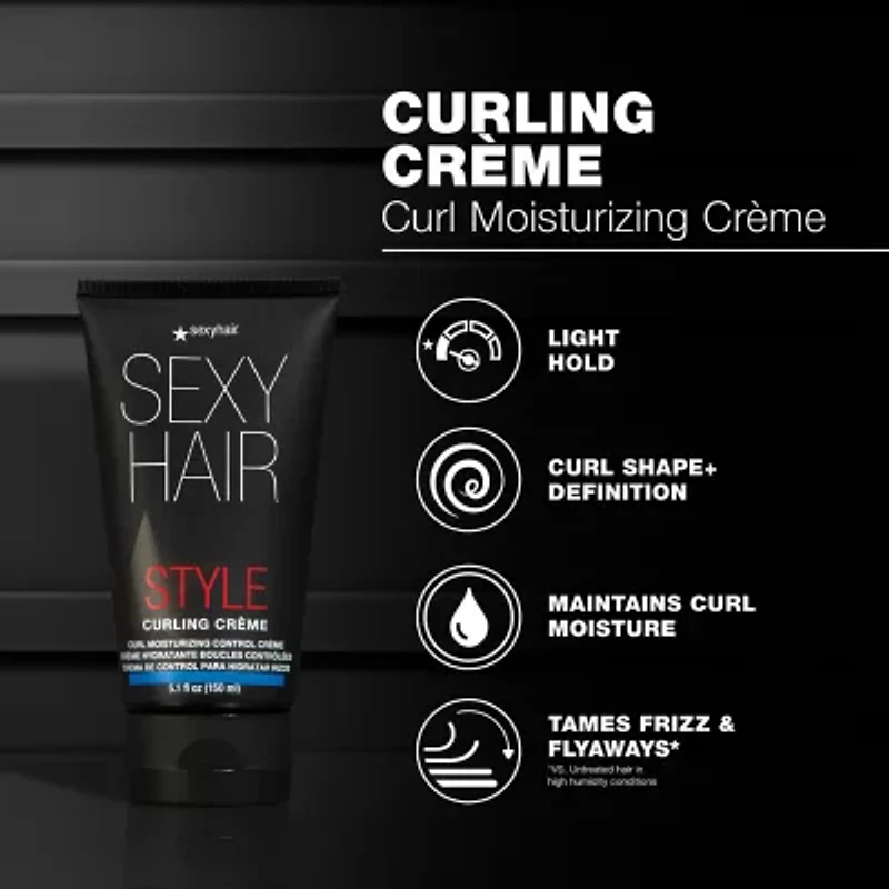 Sexy Hair Curly Hair Cream 5.1 oz.