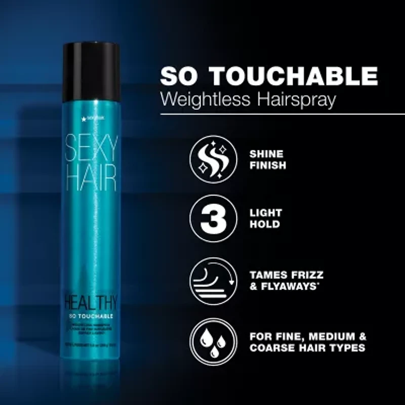 Sexy Hair Healthy So Touchable Hair Spray 9 oz.