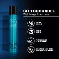 Sexy Hair Healthy So Touchable Hair Spray 9 oz.