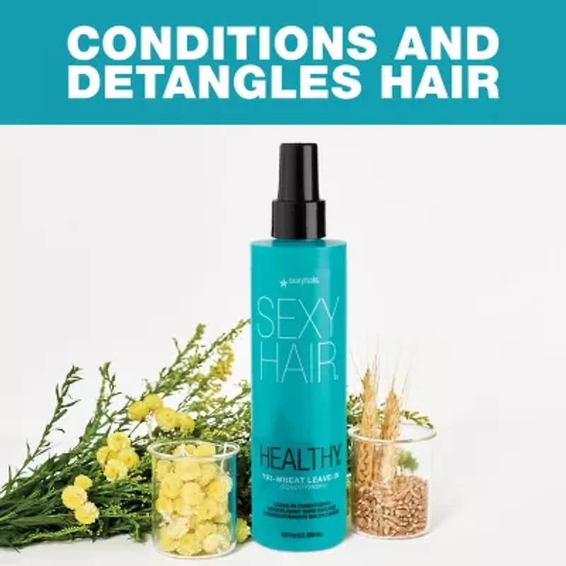Sexy Hair Healthy Tri-Wheat Leave In Conditioner 8.5 oz.