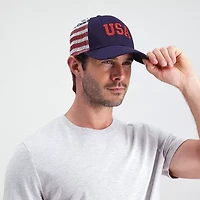 Totes Usa Americana Mens Trucker Hat