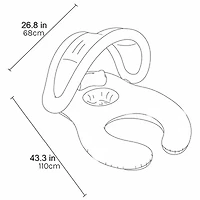 SUNNYLiFE® Tgthr Babyseat Pool Float
