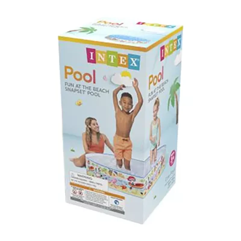 Intex Snapst Funbeach Kiddie Pool