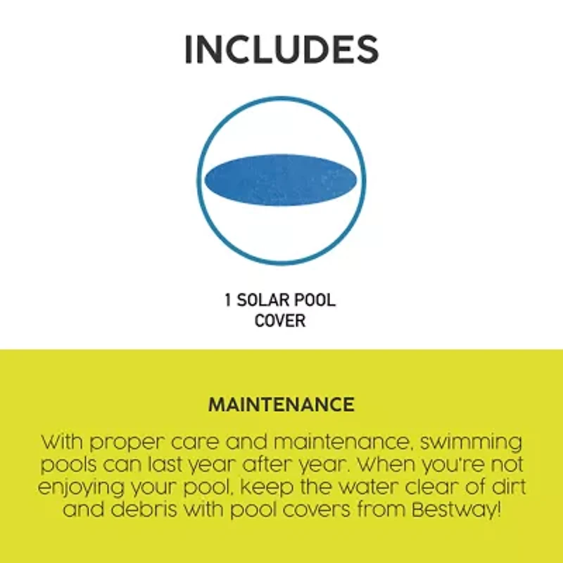 Bestway Solar Cover 12f Kiddie Pool