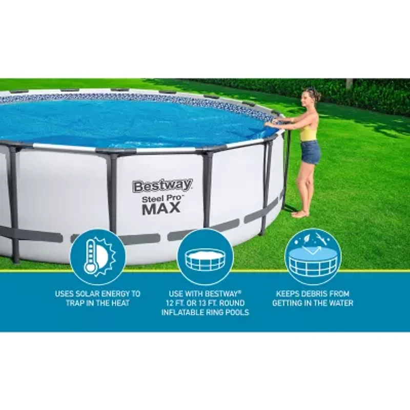 Bestway Solar Cover 12f Kiddie Pool