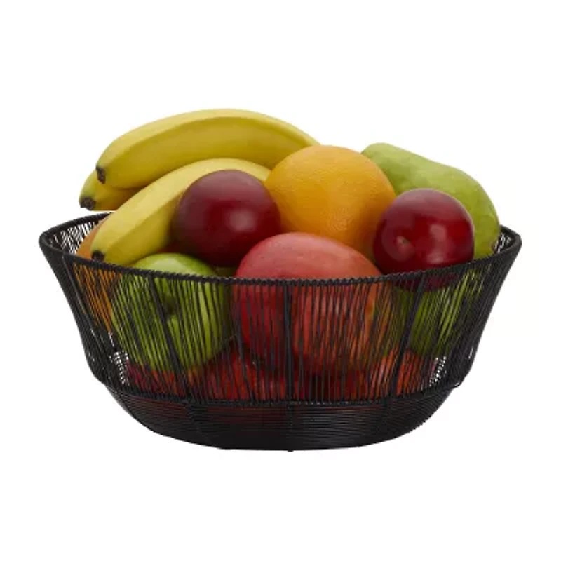 Gourmet Basics by Mikasa Jaxon Round Wire Basket